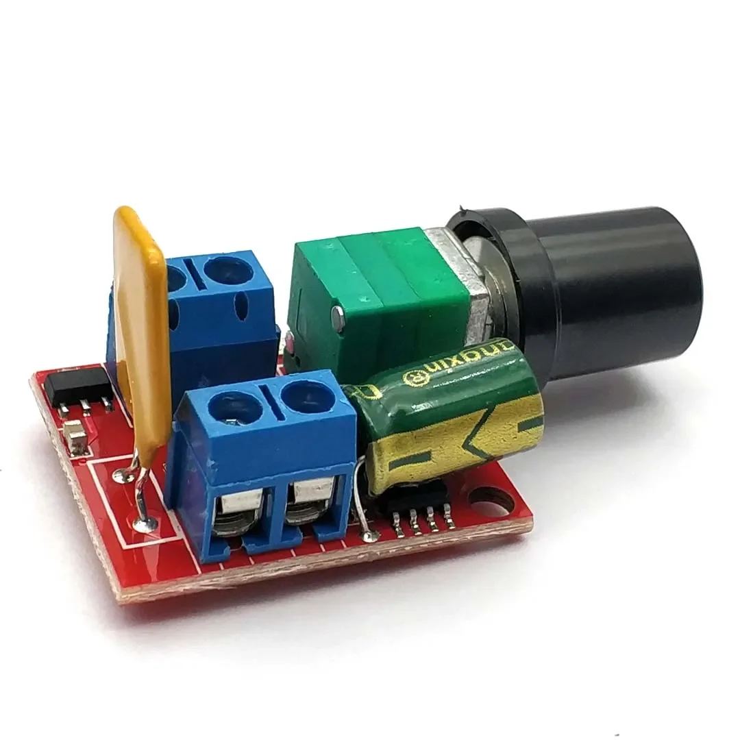 DC 모터 속도 컨트롤러 모듈 DC-DC, 조절식 속도 조절기, 제어 거버너 스위치, 24V, 5A 90W PWM, 12V, 4.5V-35V