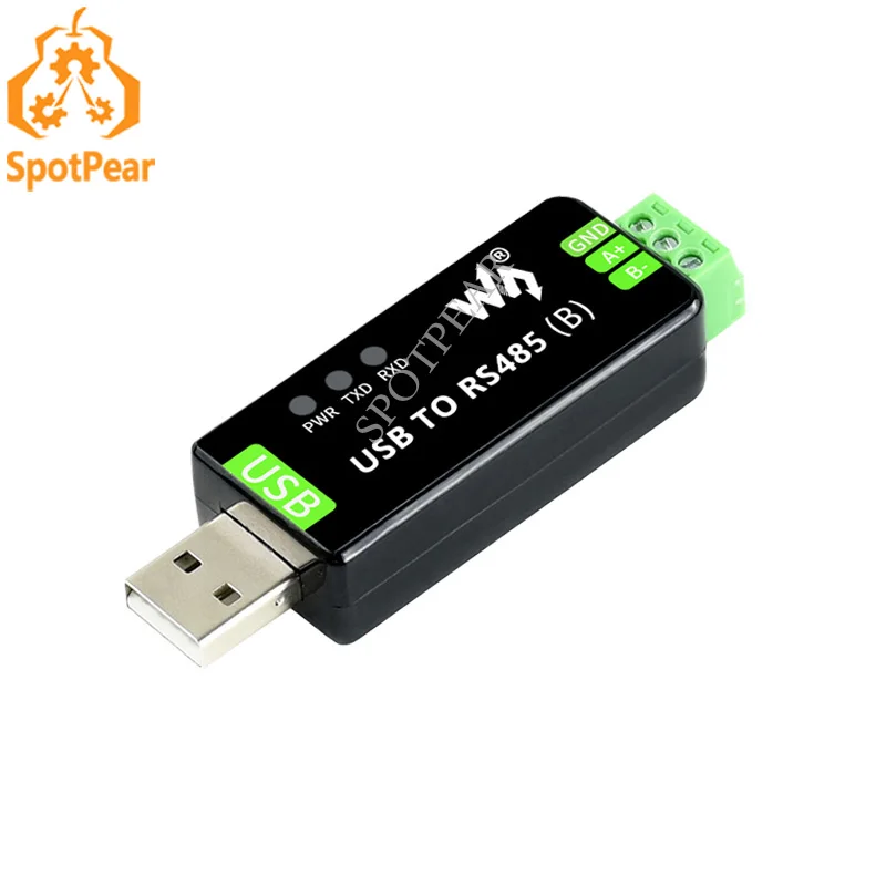 Przemysłowy konwerter USB na RS485 Dwukierunkowy, wbudowany, oryginalny CH343G/SP485EEN