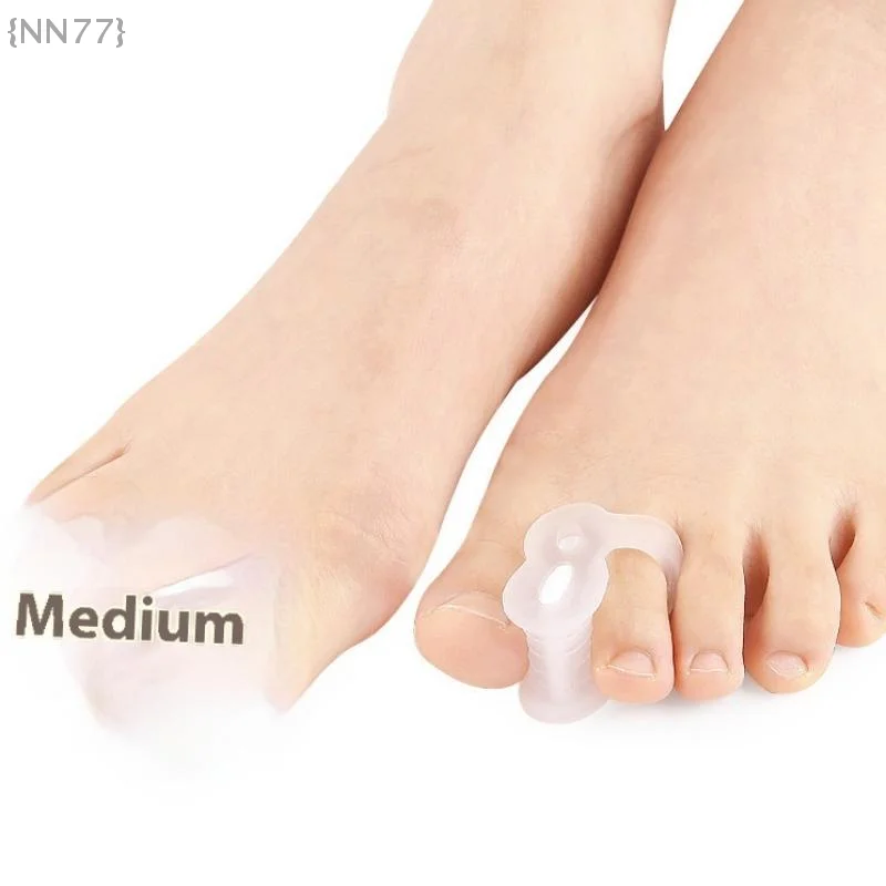 1 Pair Gel Toe Separator - Bunion Corrector & Toe Protector, Relieves Pain From Overlapping/Drifted Toe {NN77}
