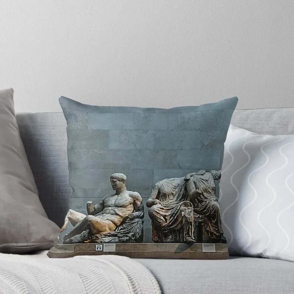 Stolen Elgin Marbles from Greece Throw Pillow Cushion Cover Pillowcases For Pillows Pillow