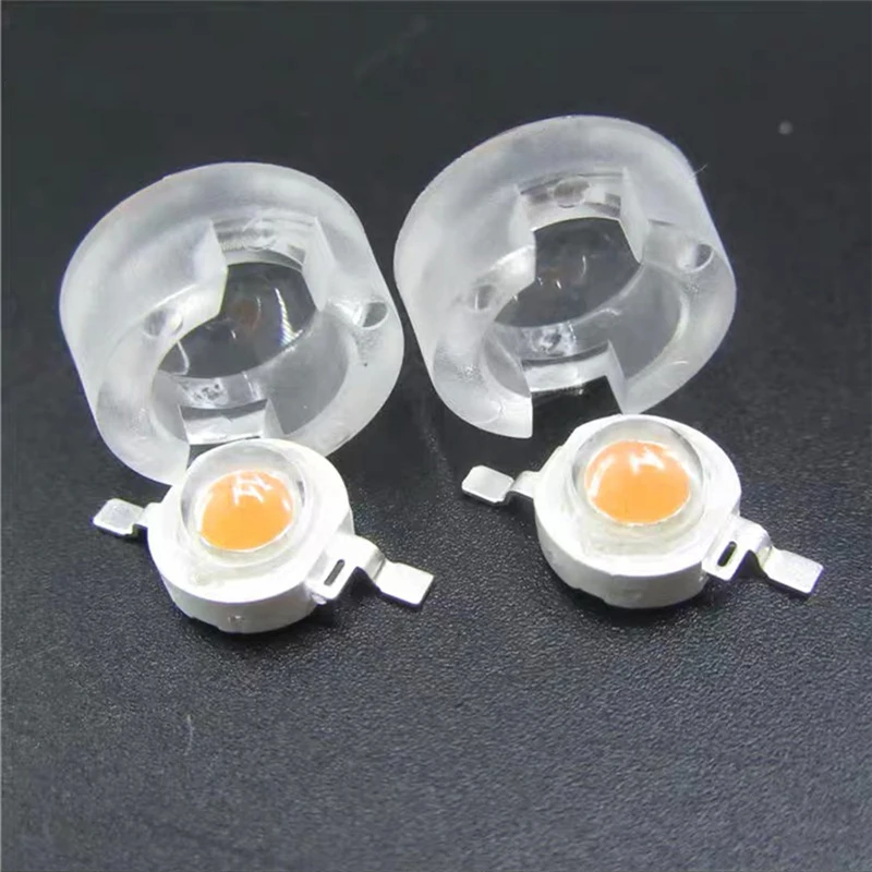 High-power LED 1w 3w 5W 13mm LED lens 15 30 45 60 90 100 degrees, PMMA material lens 13mm lens suitable for 1w led 3w led 5w led