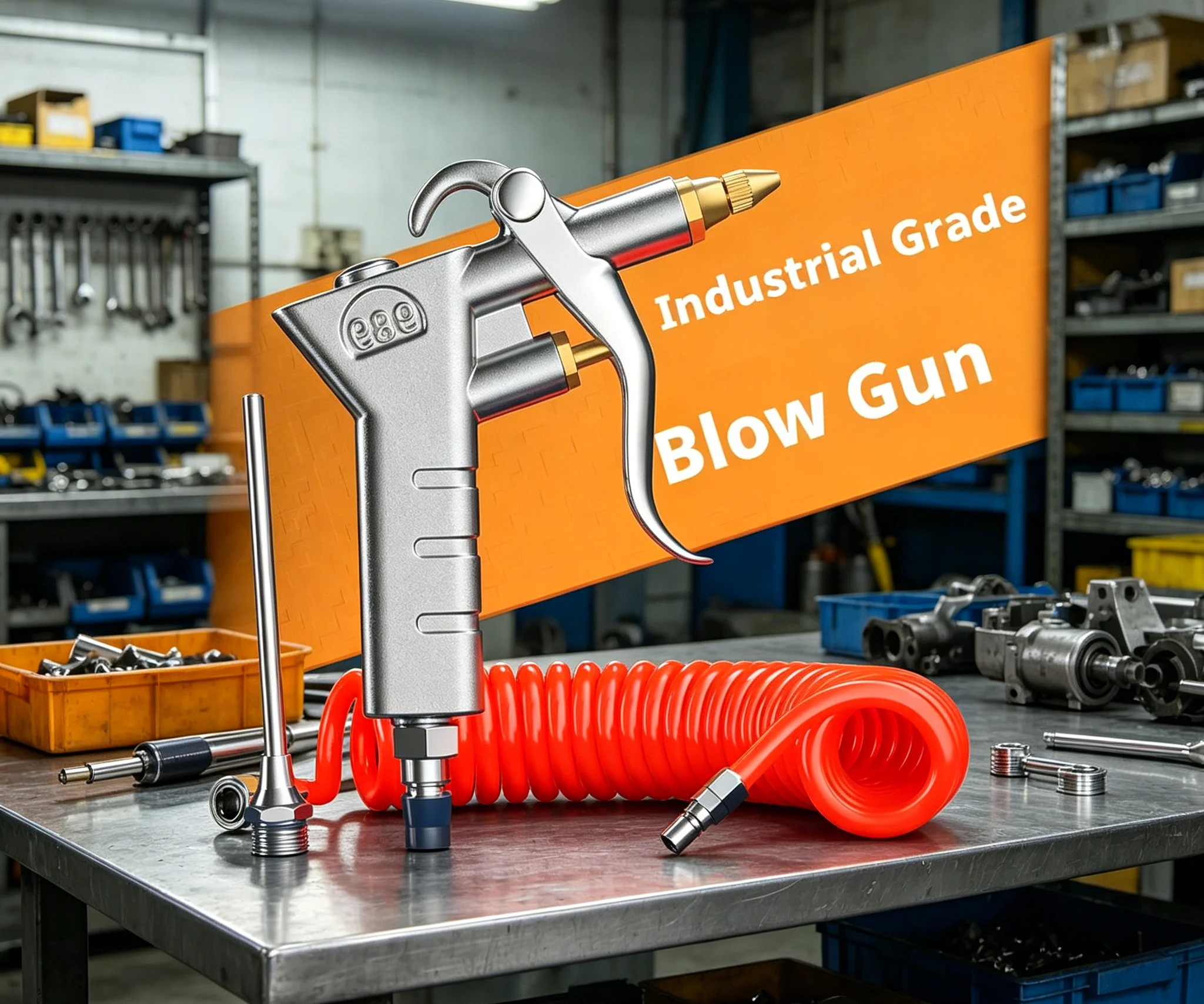 Workshop Tools Needed - Quick-Connect Air Blower Tool: No Tools