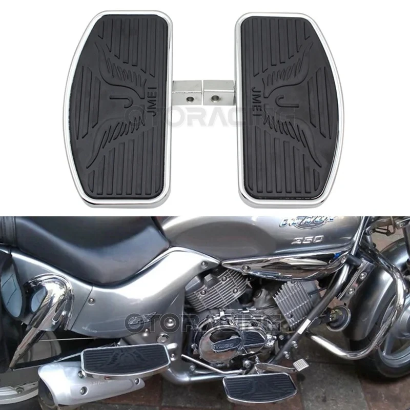 

Motorcycle Front/Rear Floorboards Footboards Foot Pegs For Honda Magna 250 VF250 VT250 1994-2013 2007 2008 2009 2010 2011 2012