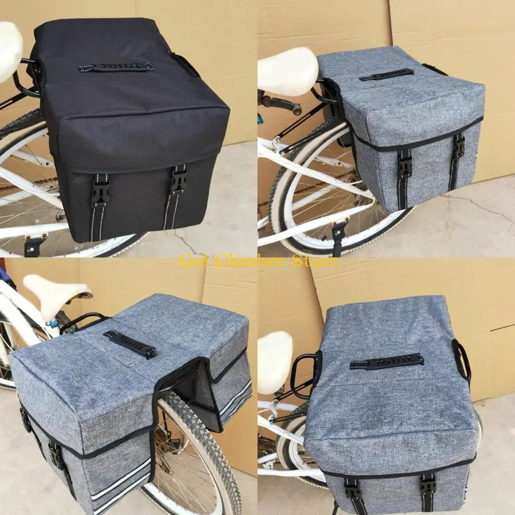 

Q84C 25L Bike Pannier Bag Back Bike Bike Bike Back Sead Bag Sagcling Buggage