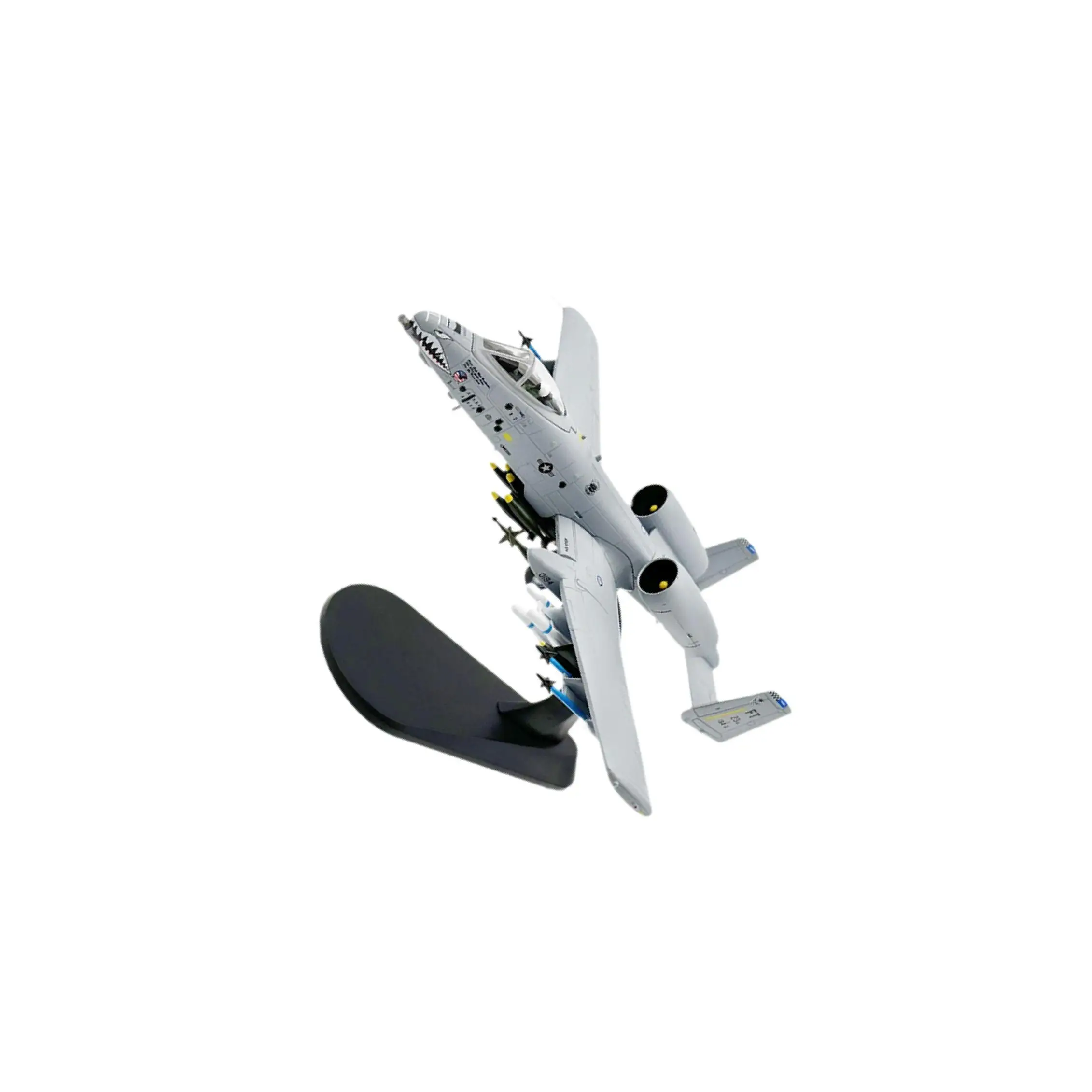 1/100 Scale A-10A Plane Model Toy Kids Toy Aircraft for Shelf Office Desktop