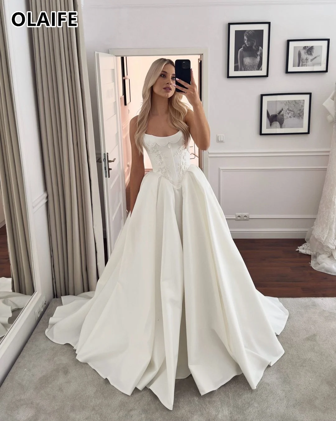 Robes de mariée Boho simples pour les patients de la mariée, quelque soit pour le mariage, robe éducative élégante, 2024