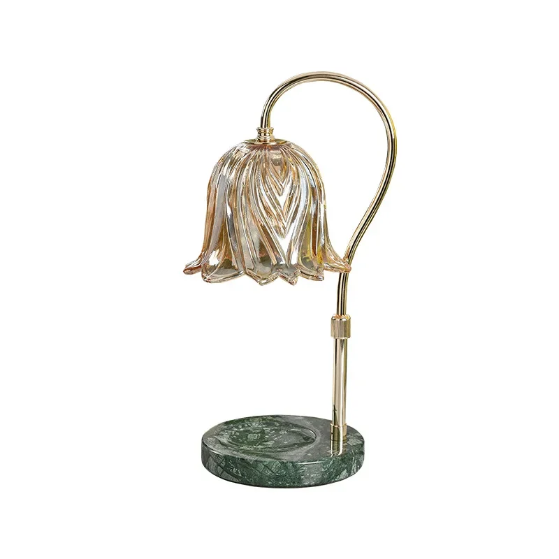 

Lifting lily of the valley aromatherapy lamp, bedroom marble decorative ornament, regular temperature adjustment