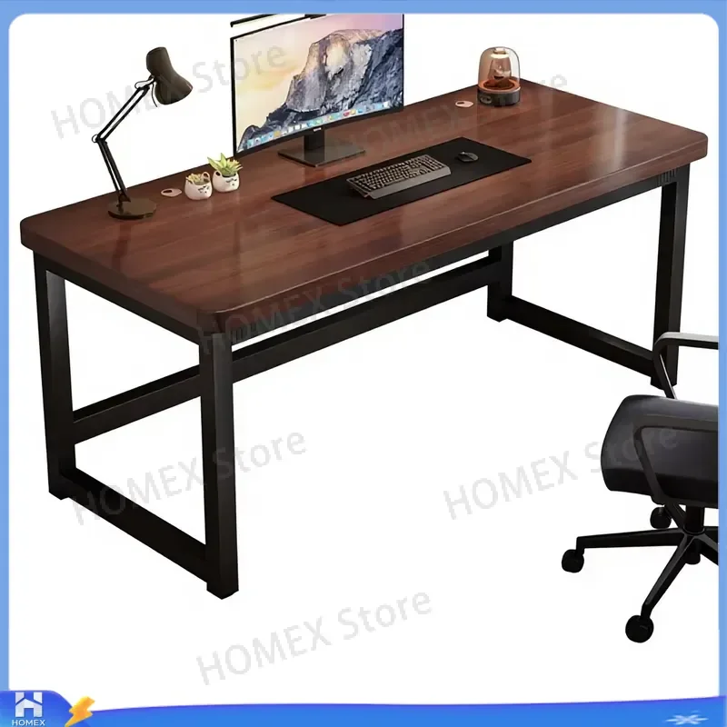 Solid Wood Thickened Computer Desk Simple E-sports Workbench Student Home Bedroom Study Table Writing Desk PC Laptop Table