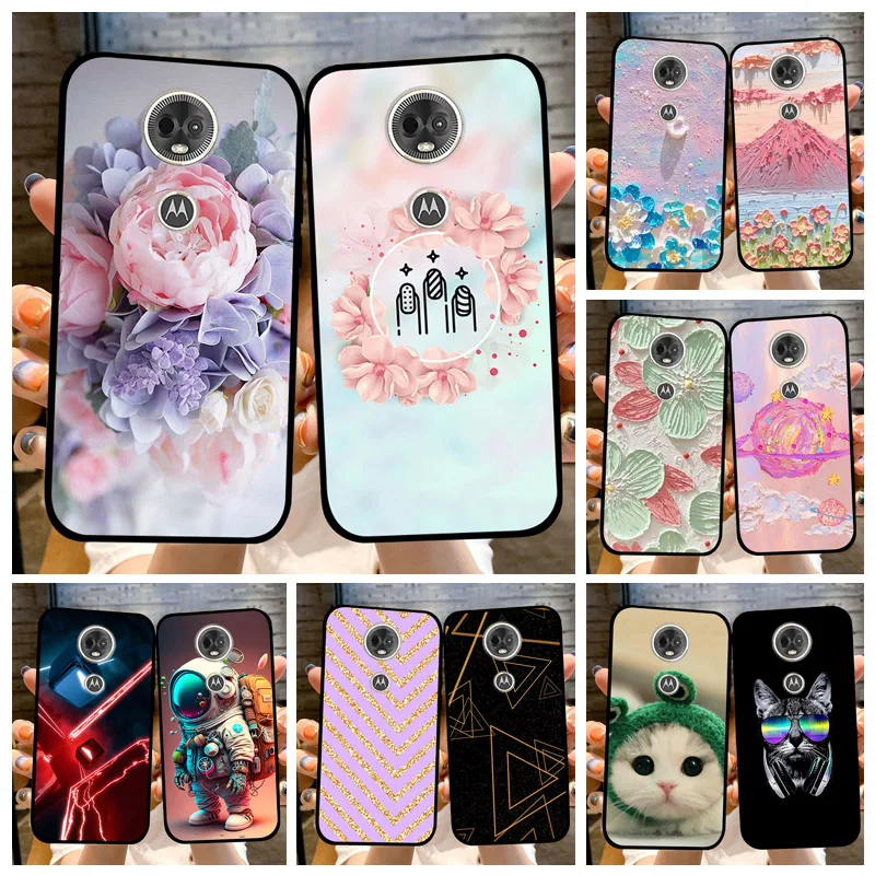 For Motorola Moto E5 Plus Case Silicon TPU Beautiful Landscape Phone Cases On for Moto E5 Play Plus Portector Soft Cover E5plus