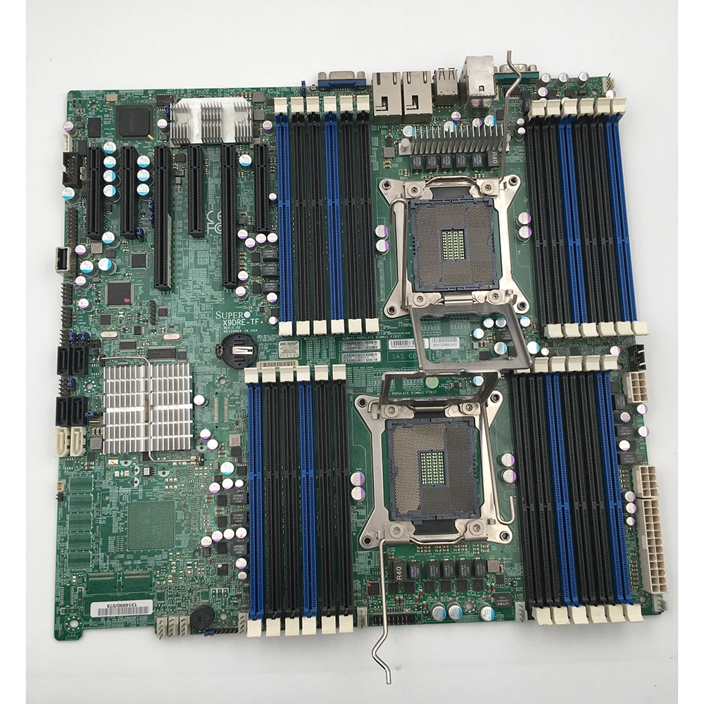 Original Workstation Motherboard For Supermicro X9DRE-TF+ X79 6 Card Slots 100% Testing Before Shipment Hot