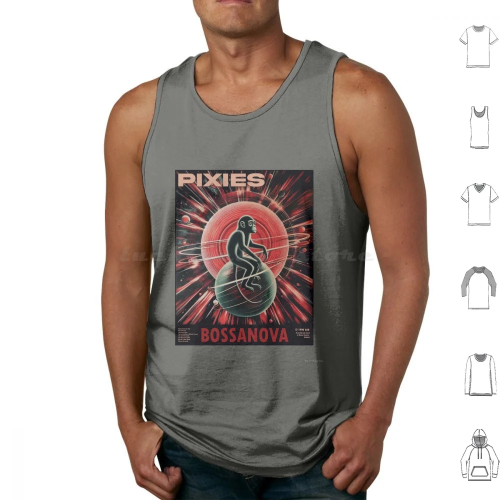 Pixies Tank Tops Print Cotton Pixies Sad Punk Thepixies Frank Black Breeders Deal Trompe Monde Doolittle Surfer Rosa