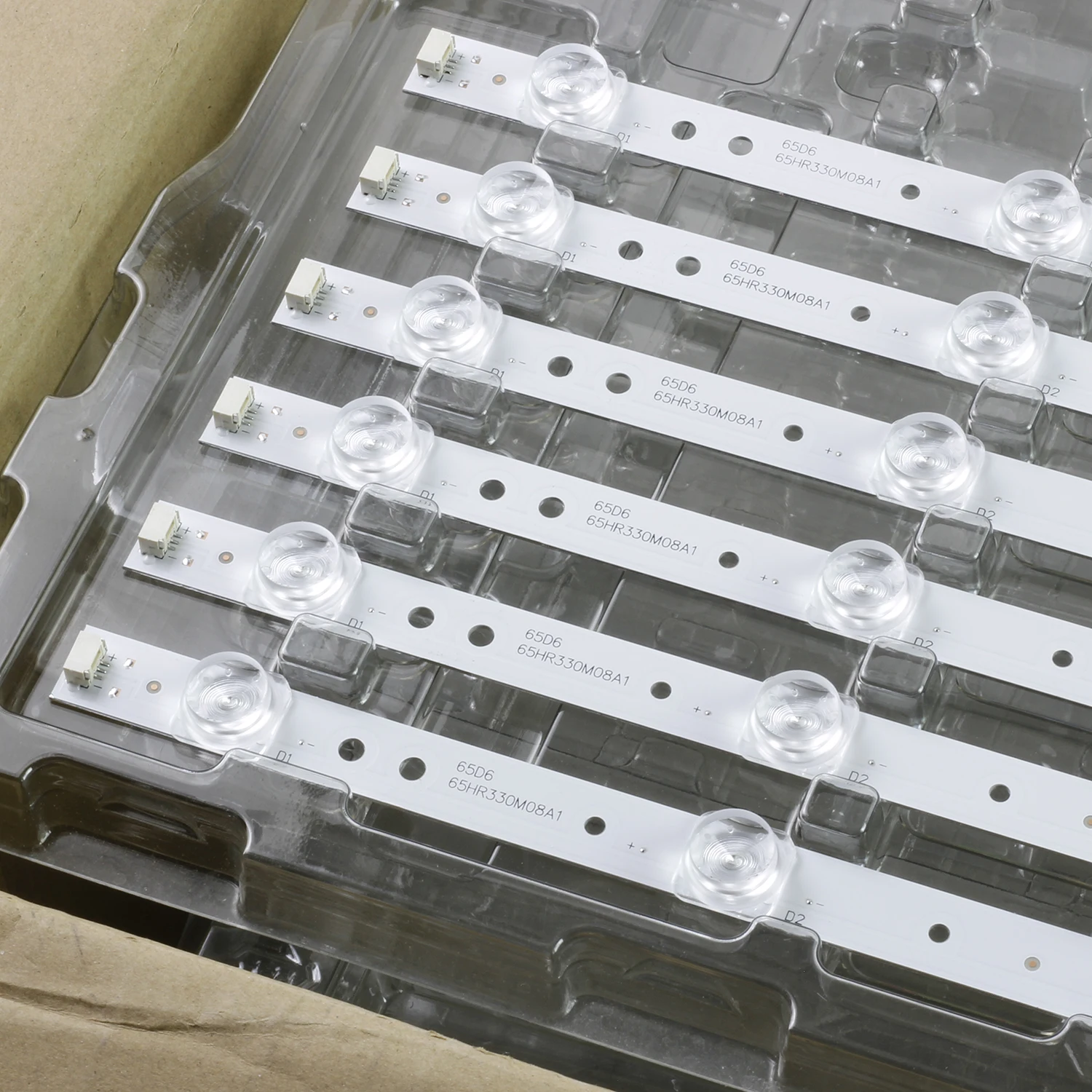 Tira de retroiluminación LED 8 lámparas para TV TCL 65" JL.D 65081330 -365AS-M_V03 65S421LCAA 4C-LB6508-PF02J 65S421 65S425TACA 65S4LEAA 65S425