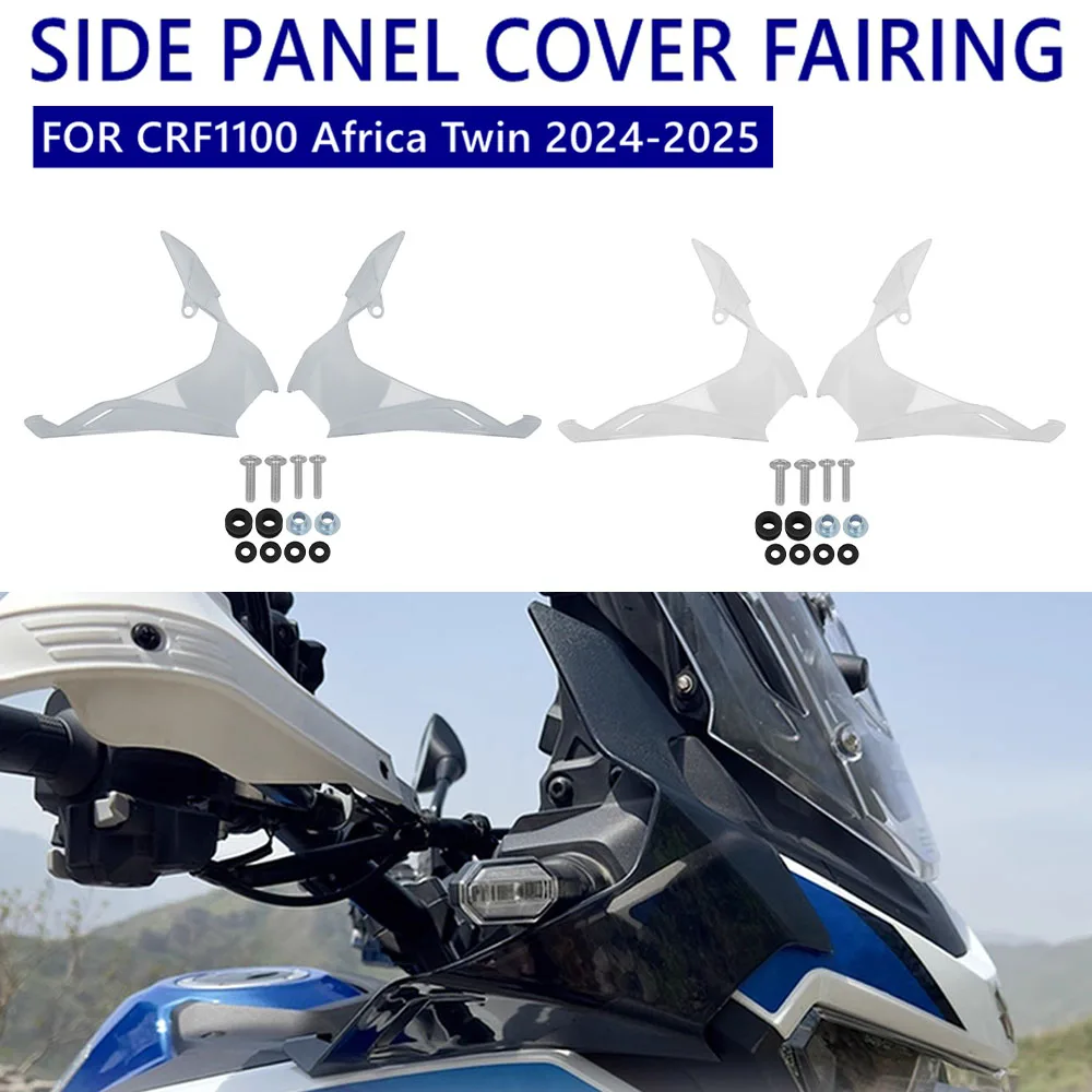 

CRF1100L Motorcycle Upper Wing Deflector For Honda CRF 1100L 1100 L Africa Twin 2024-2025 Side Panel Cover Fairing Windshield