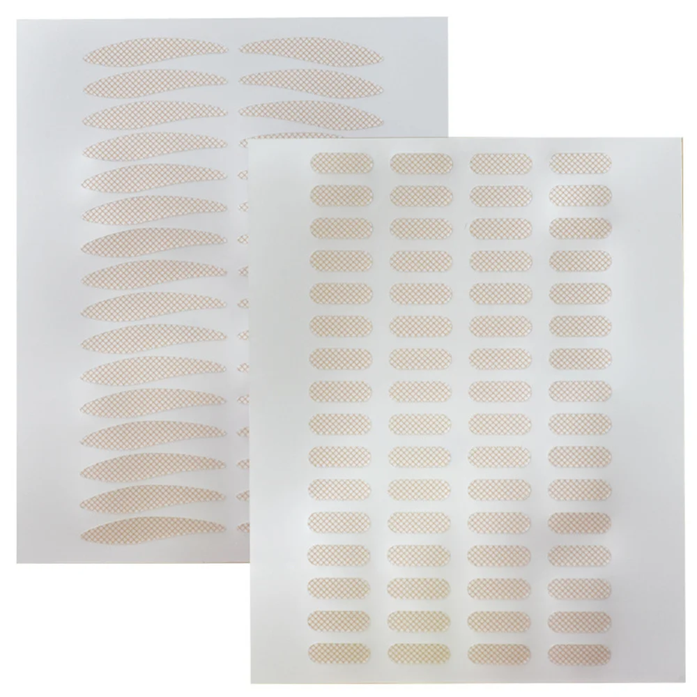 Adesivi in fibra impermeabile per palpebre 10 fogli Nastro autoadesivo invisibile per doppia palpebra in pizzo Adesivo per palpebre per trucco da donna