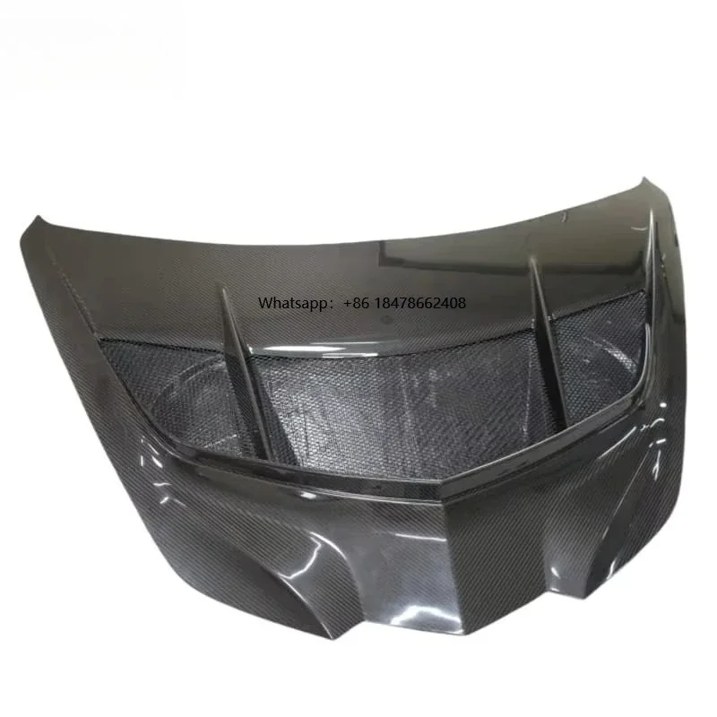 High Level Material Zr1 Style Dry Carbon Fiber C8 Car Hood Bonnet Cover For Corvette C8