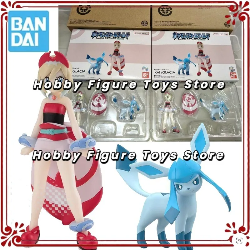 bandai-original-shokugan-pokemon-scale-word-hisui-irida-glaceon-action-anime-figure-collectible-model-ornaments-gifts