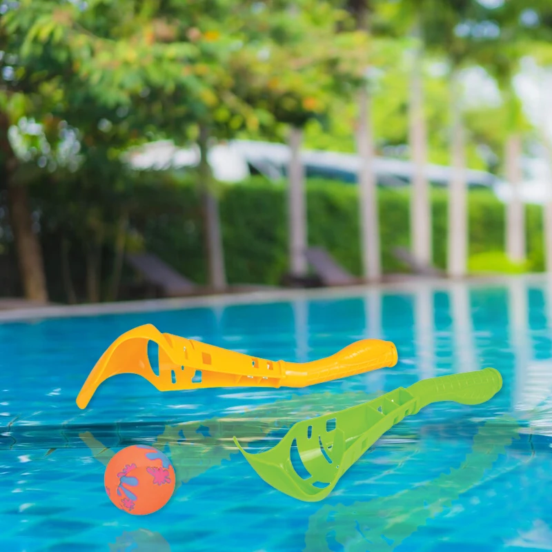 2 stks/set Activiteiten Fun Water Scoop Ball Set Game Outdoor Kid's Sportspeelgoed Toss En Catch Ball Set Ideaal voor Velddag Zomer