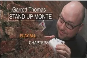 Stand-Up Monte by Garrett Thomas Magic tricks