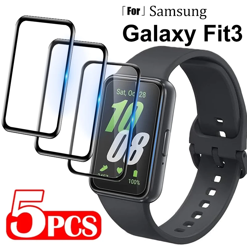 

Изогнутая Защитная 3d-пленка для Samsung Galaxy Fit 3, мягкая защитная пленка с защитой от царапин для Samsung Fit3, мягкая пленка, не стекло