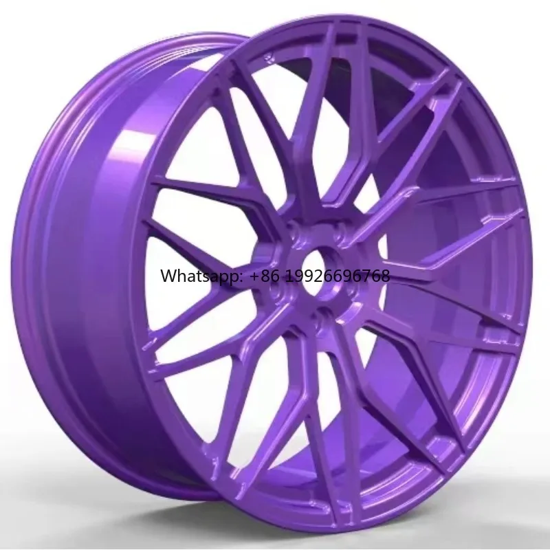 

Forged R8 Aluminum Alloy Car Wheels Compatible Tesla BMW Range Rover 5X114.3 5X130 5x120 PCD 100mm 19 20 22 23 26 Inch 35mm ET