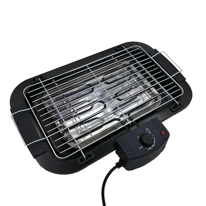 Electrical Bbq Grill Smokeless Electric Griddle With Hot Pot Table Korean Easily Cleaned Indoor Large Max Machine Grade Barbecue