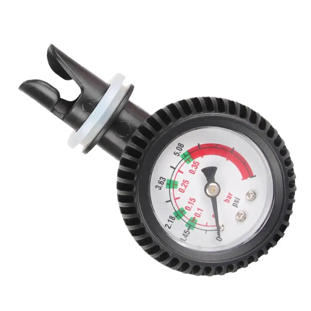 Pressure Gauge for Inflatables PVC Material Air Tester with Quick Connector for Boat Kayak and Paddle Board
