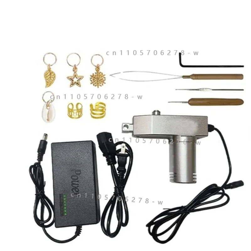 ماكينة قفل الشعر الصغيرة ماكينة المجدل الفورية ماكينة المجدل المحمولة المصنوعة من الفولاذ المقاوم للصدأ #1