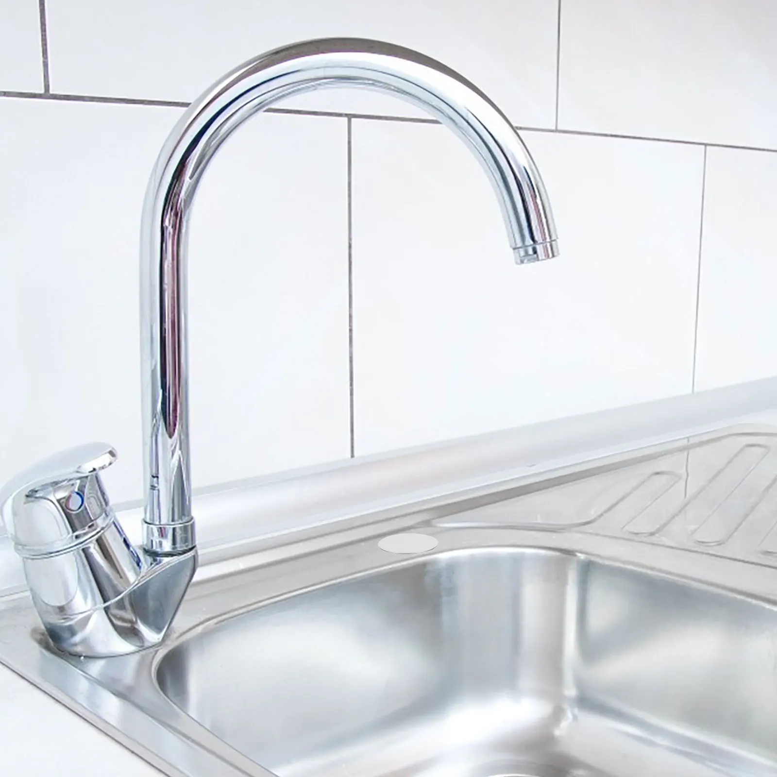 حوض الفولاذ المقاوم للصدأ ثقب غطاء معدني حوض غسيل ثقب المكونات للمطبخ الحمام صنبور الديكور استبدال الملحقات #6