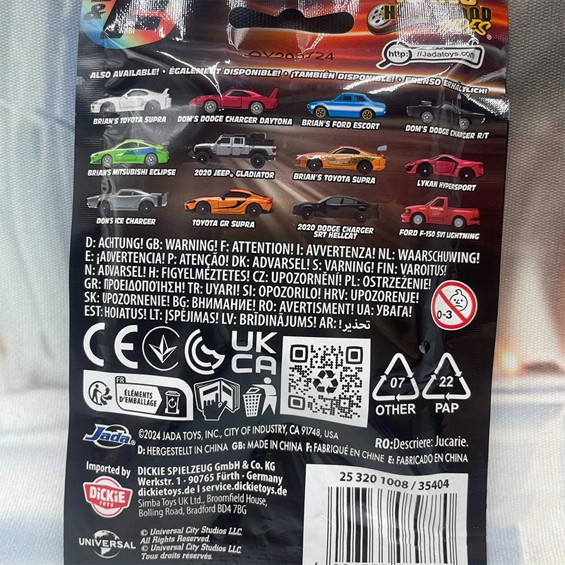 자다 뉴 1:87 스피드 미니 합금 자동차 랜덤 12종 중 하나 4cm 장난감 자동차 컬렉션 모델 휴일 선물