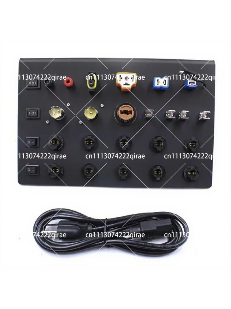 Multifunctional Car Electric Motorcycle Universal 12~24V Car Light Test Box Light Meter Test LED Bulb Meter Test Board