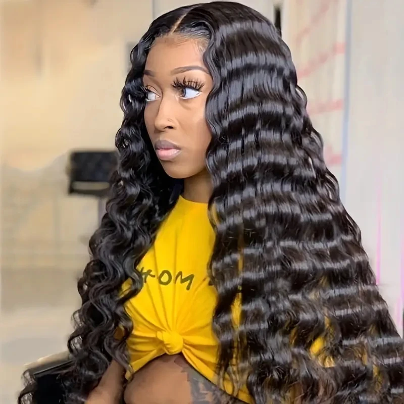 

Парик HAIRTIME 4x4 HD, без клея, с глубокой волной
