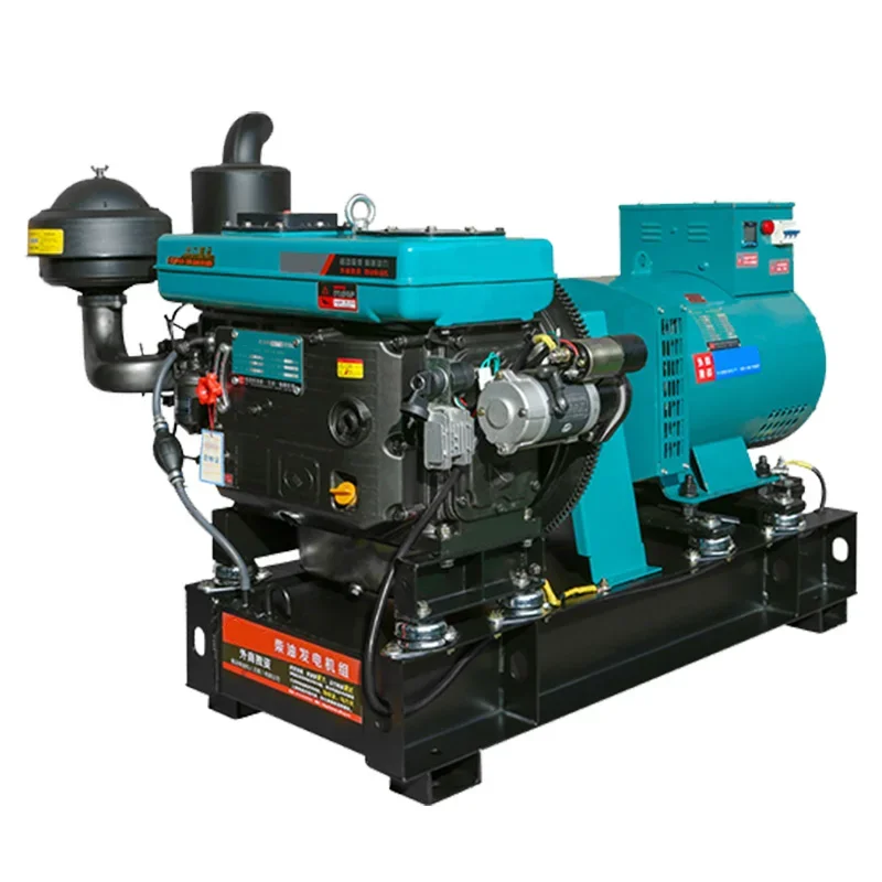 

Diesel generator set 15\ 20\ 24\ 30KW 220V three-phase 380V household high-power generator