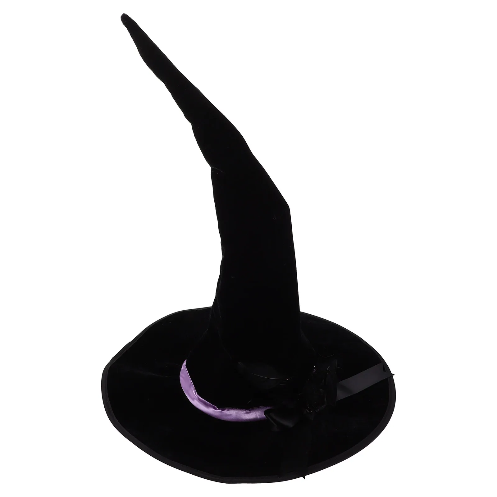 

Props Hat Men and Women Costume Artificial Black Wizard for