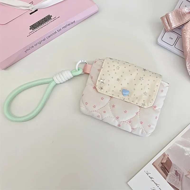 Tragbare Kompakte Niedliche Mehrzweck-Aufbewahrungstasche mit Sturz- und Aufprallschutz-Design, Verwendbar als Karten-, Münz-, Kopfhörer- und Schmucktasche – Detail 9