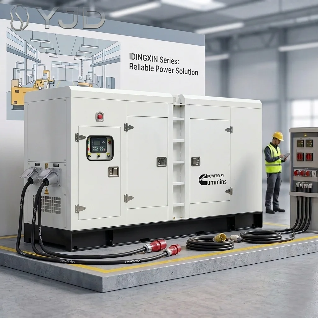 Silent Diesel Generator Powered by Cum-mins Engine 20kVA 30kva 50kva 80kva 100kVA 3 Phase Genset with Automatic Start