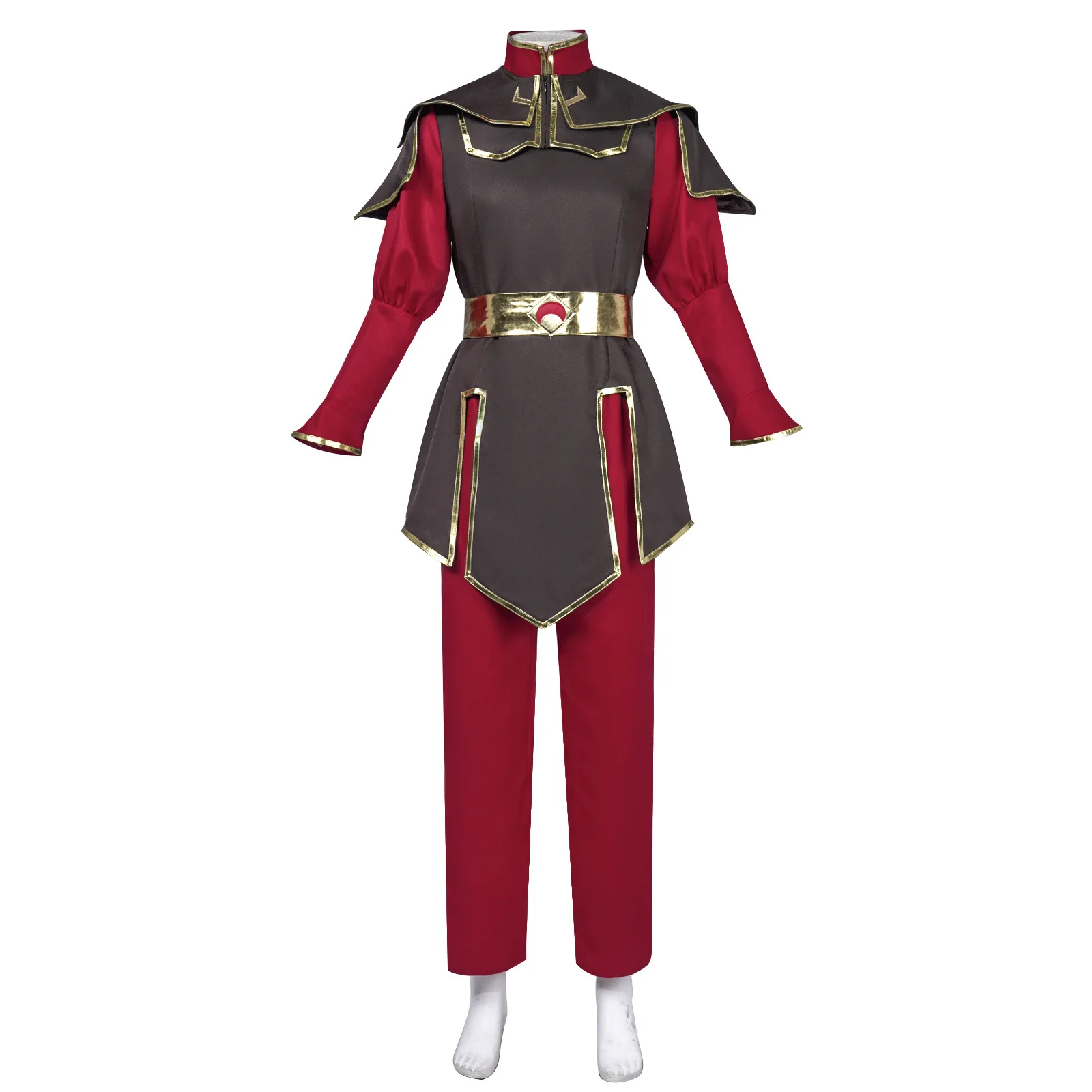 Avatar Cosplay The Last Airbender Azula Prince Zuko Azula Cosplay Costume Battle Suit Set  Halloween Cosplay Suit view 3