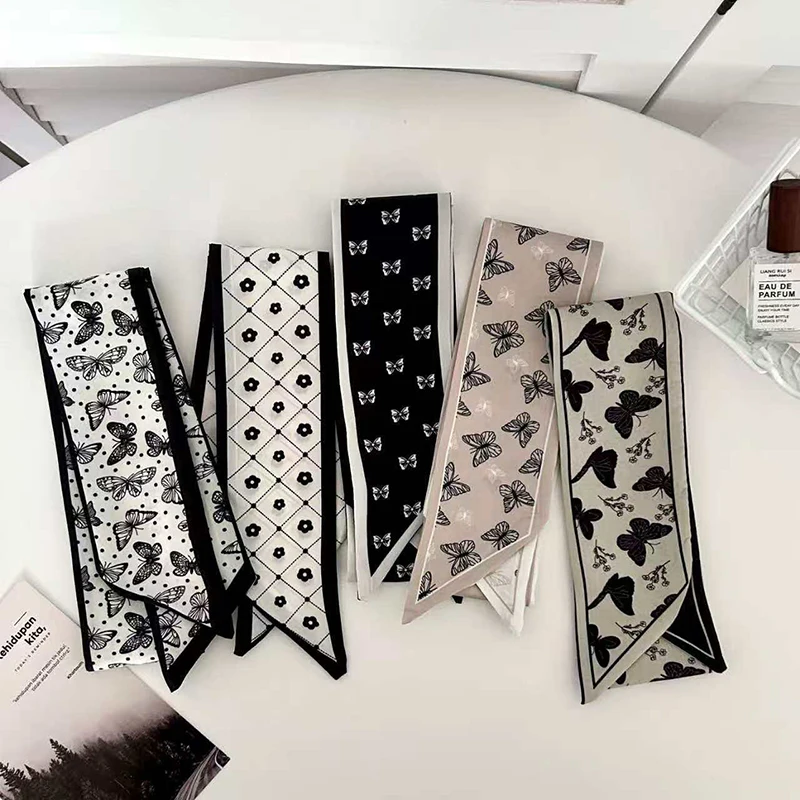 高級ブランドモデルバッグハンドバッグハンドルリボンスカーフ小 - Women Accessories Brands のレビューと価格