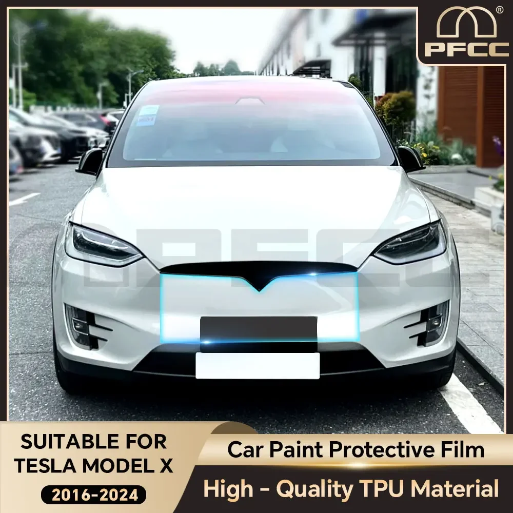 

PPF ТПУ для Tesla Model X 2016-2024 Автомобильные пороги Защитная наклейка на ручку Предварительно вырезанная защитная пленка для краски TPU PPF 8,5 мил Наклейка
