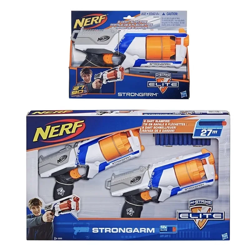 

Hasbro Heat Nerf Elite Series Refined Cow Albino Calf Launcher White Cow Orange Machine for Holiday Gifts Back To School Anime