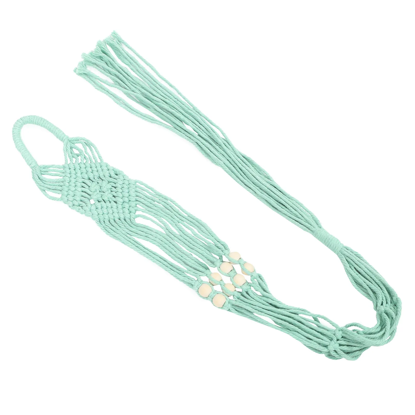 Macrame Indoor Plant Hanger with Tassels Decorative Planter Holder Indoor Hanging Planters Perfect for Home Decor