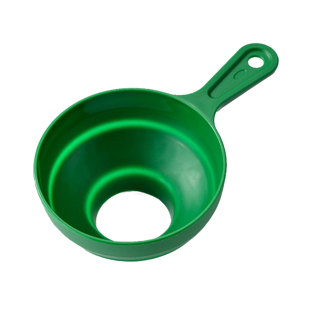 1 pz imbuto in scatola di plastica bocca larga imbuto barattoli imbuto pieghevole con collo lungo riempimento di liquidi imbuti Gadget da cucina per la casa