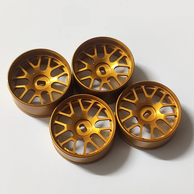 

4pcs Metal Wheelhub for MINI-Z AWD AMZ MINI-Q GLA Weili 22MM Multi-spoke RC Mosquito Car Wheel Hub