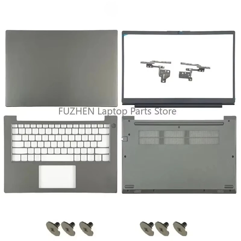 New For V14 G2 ITL NTL  ALC Laptop LCD Rear Cover/Front Frame/Palm Pad/Bottom Cover/hinged Top Cover Grey