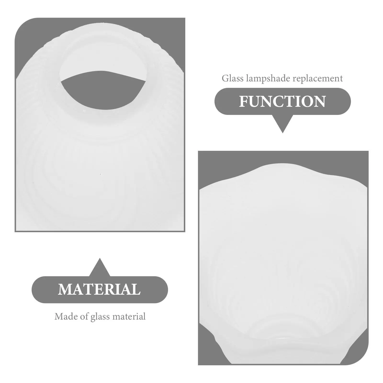 Lampshade Replacement Light Cover Ceiling Halloween Christmas New Year Ceiling Light Shade Decorative Lamp Shade Glass