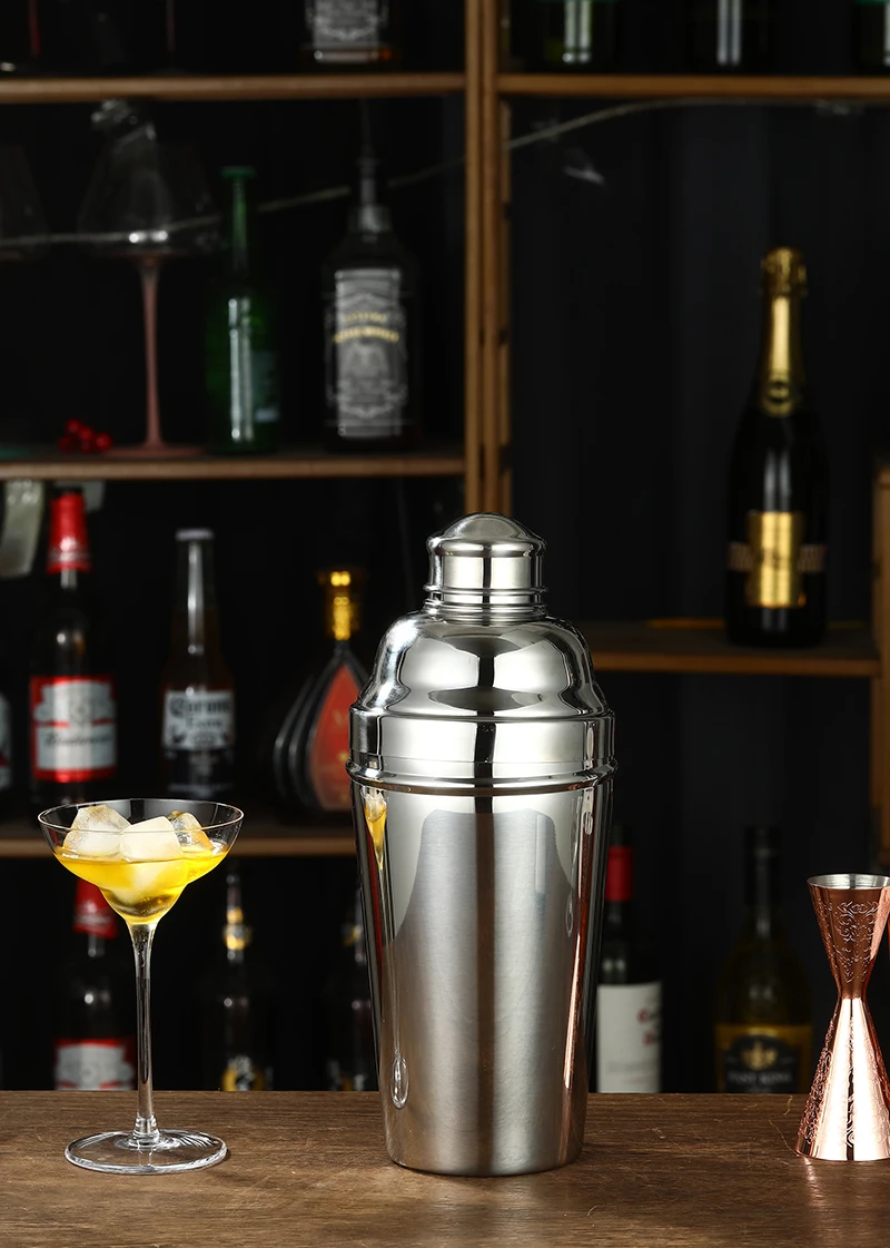 Large Stainless-Steel Cocktail Shaker, 60 oz-1.8L