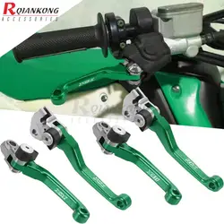 Motorcycle CNC Brake Clutch Lever Handle Levers For Kawasaki KX60 1983-2004 KLX110 KLX110L 2000-2023 KLX140 KLX140L 2008-2023