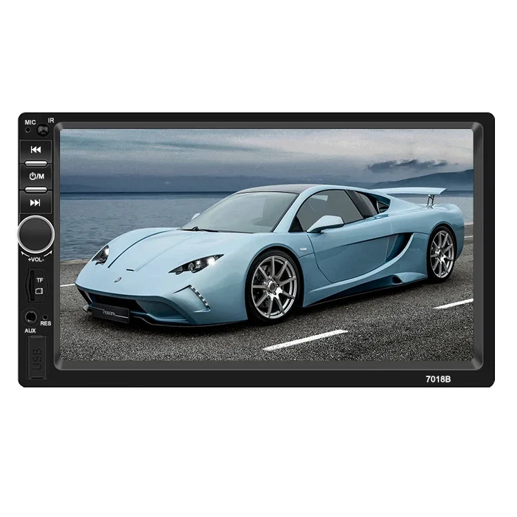 

7 Inch 7018B Universal Double Din 2din No Dvd Mp5 Car Radio Stereo Mp3 Audio 1080p Video Player