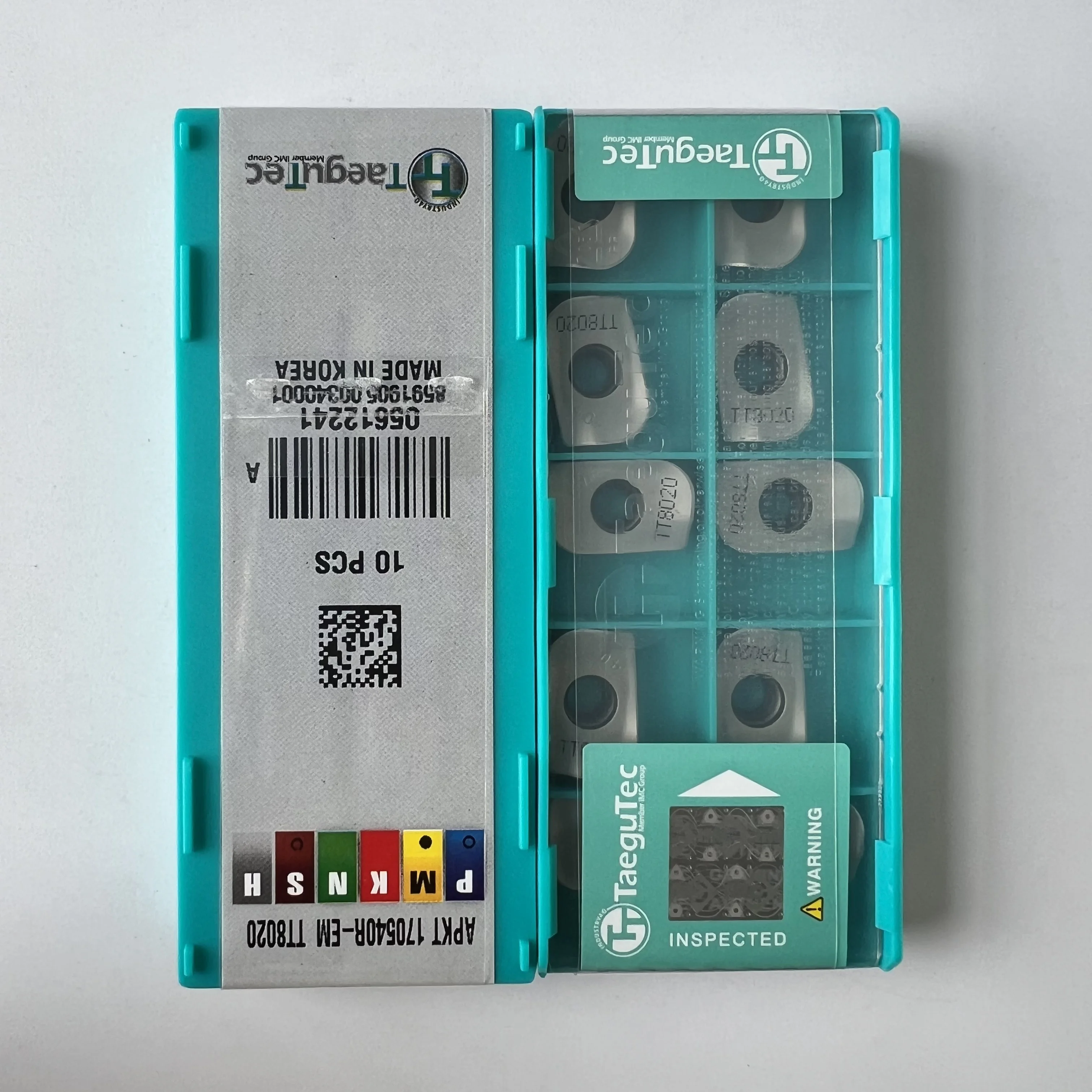 

APKT170540R-EM TT8020 / Original product CNC cemented carbide blade 10 Pcs