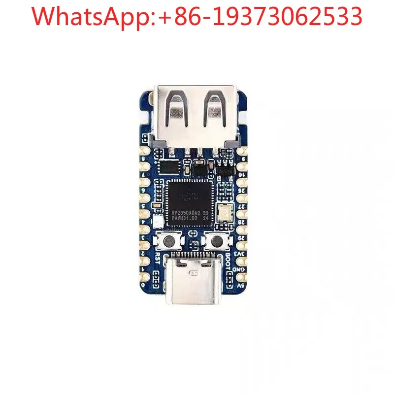 RP2350 Mini Development Board USB Type A Interface, Dual Core Dual Architecture Processor