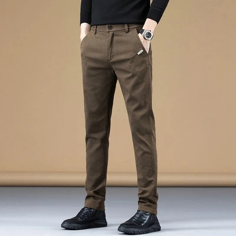 

Spring Autumn New Men's Casual Pants Men's Slim Slim Pants Youth Trend Versatile Men's Pants Men's